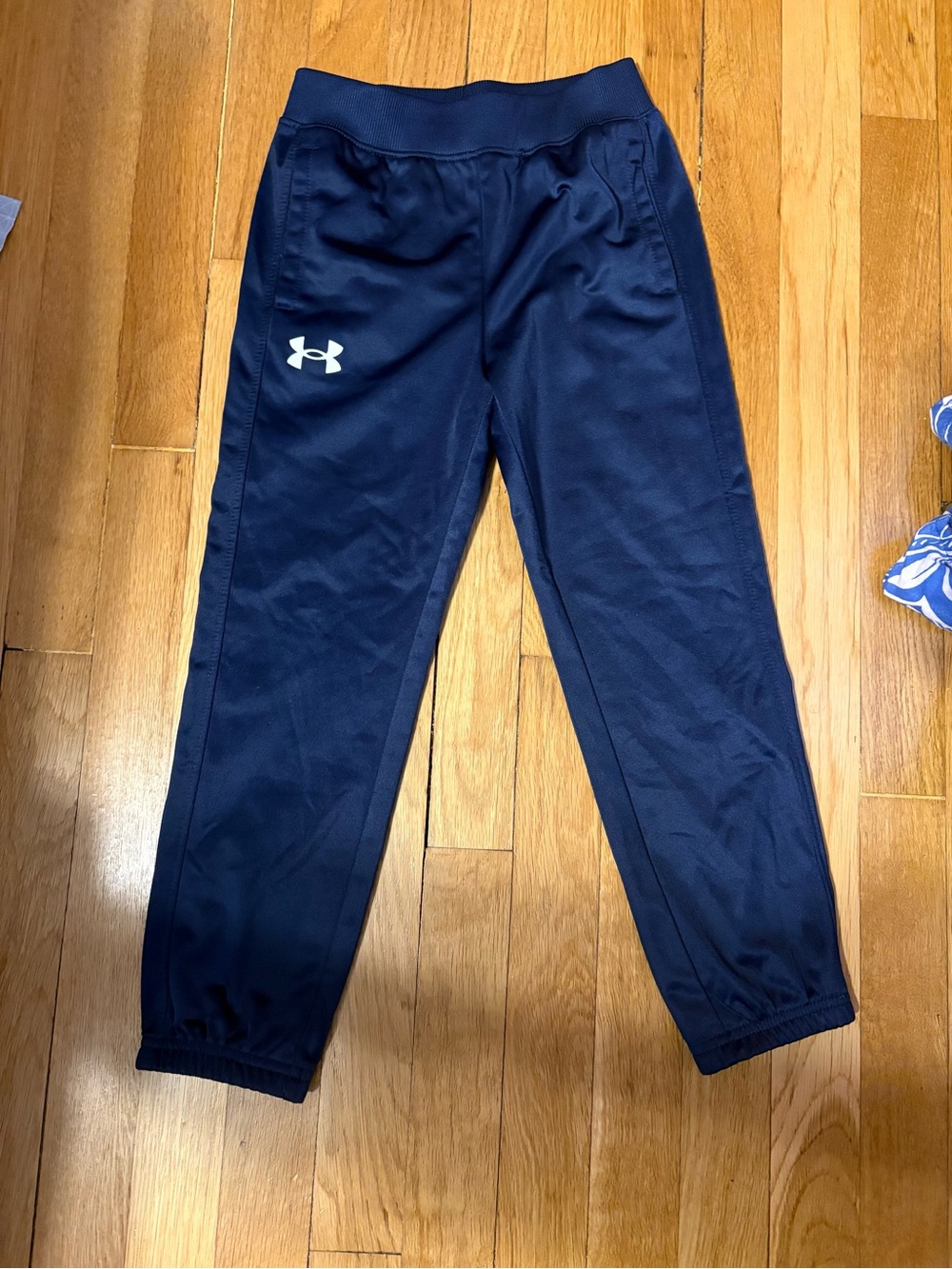 Under Armour Boys Navy Athletic Jogger Pants